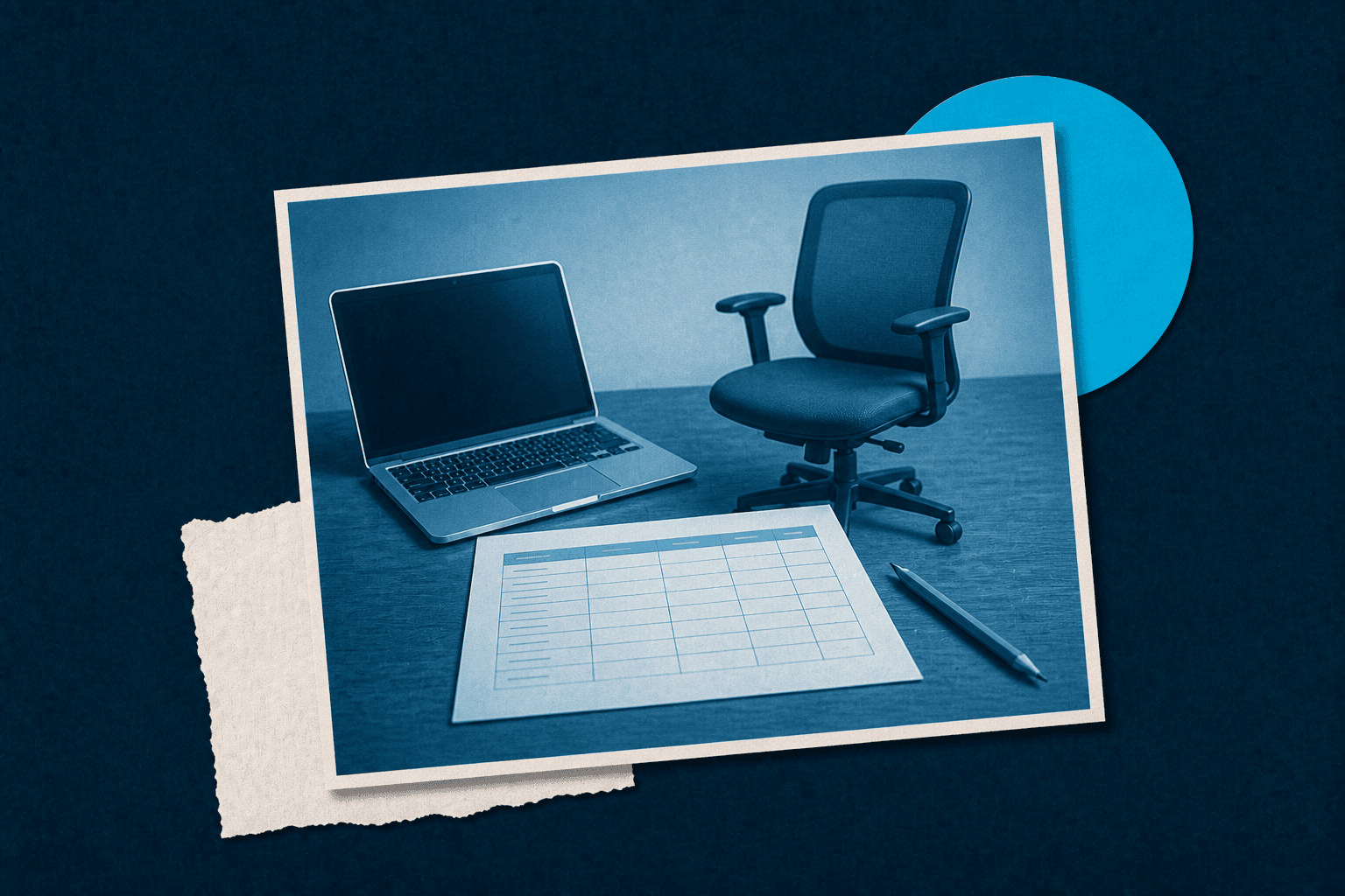 Office equipment and a fixed-asset schedule illustrating depreciation