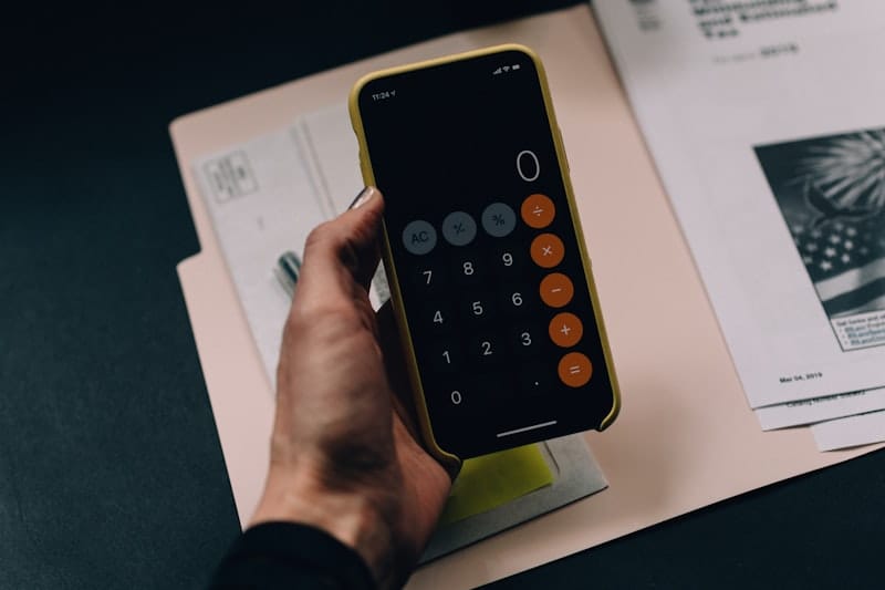 Organizing receipts and financial documents