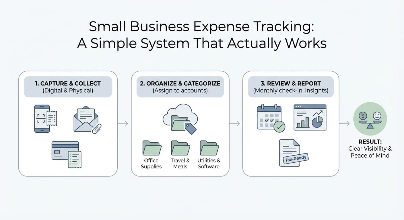 Small [Business](https://en.wikipedia.org/wiki/Business) Expense Tracking: A Simple System That Actually Works infographic