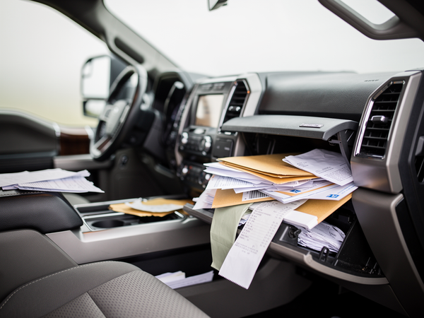 Your Truck's Glove Box Is Not a Filing Cabinet
